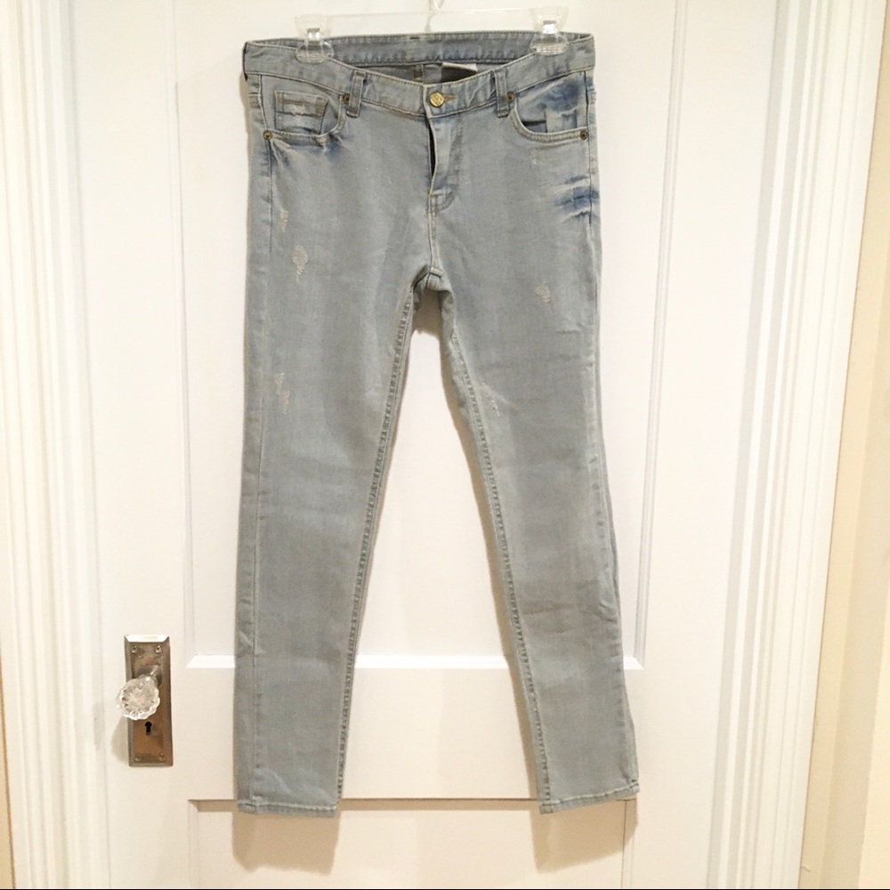 ⭐️ I’m Jeans Distressed Light Wash Skinny Jeans 30